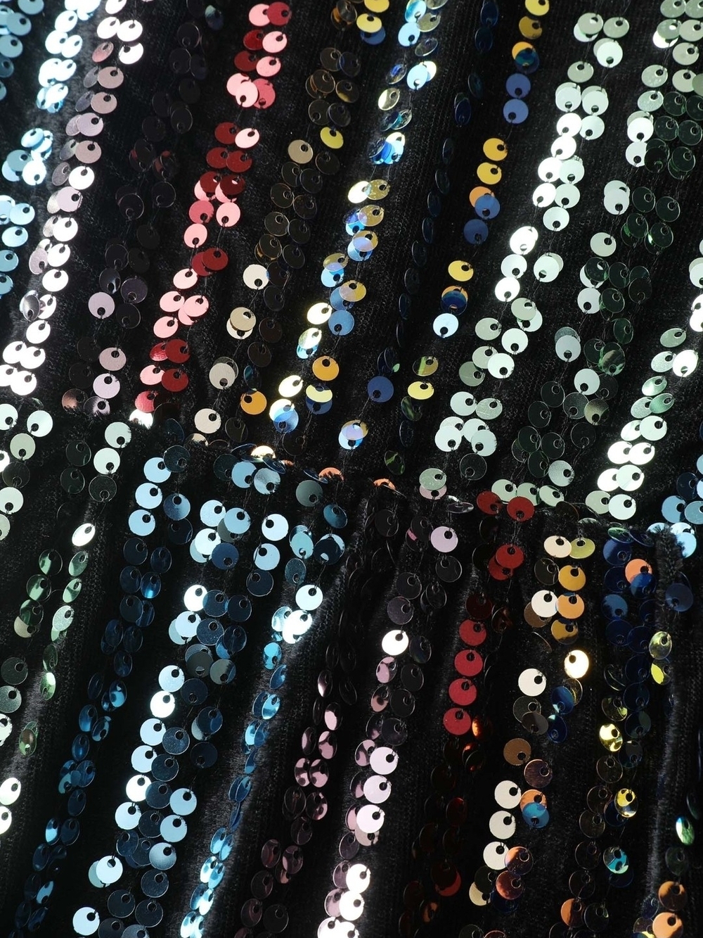 BloomChic Multicolor Sequin Midi Dress - Picture 6 of 10
